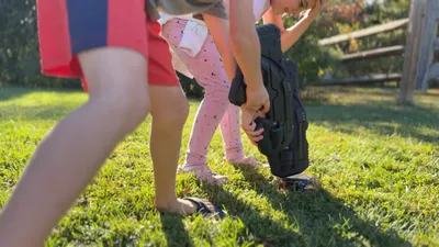 Children celebrating a birthday party with mobile laser tag in Chester County, PA